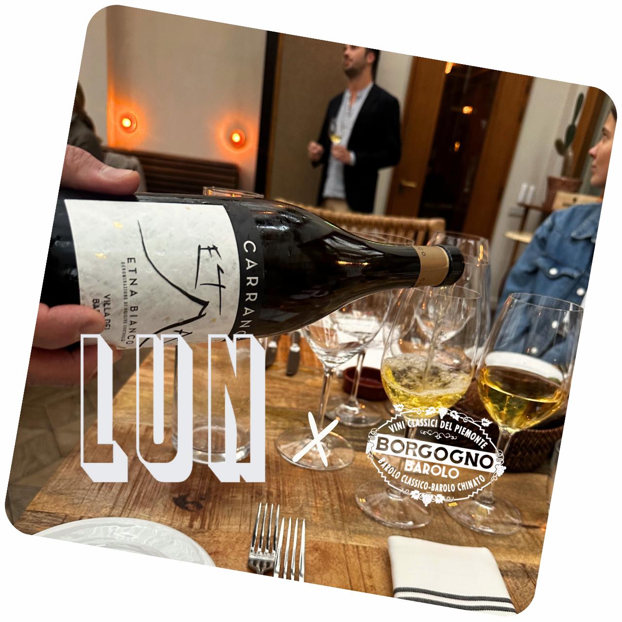 Borgogno på Vesterbros Restaurant LUN (8 vine + 4 retter) 24/9