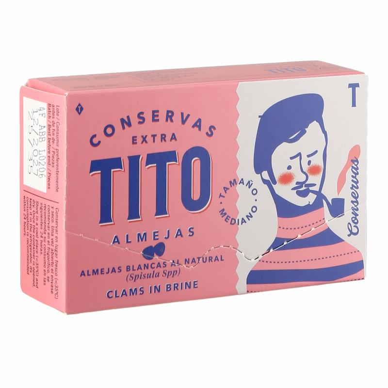 Tito Clams in brine - Pink