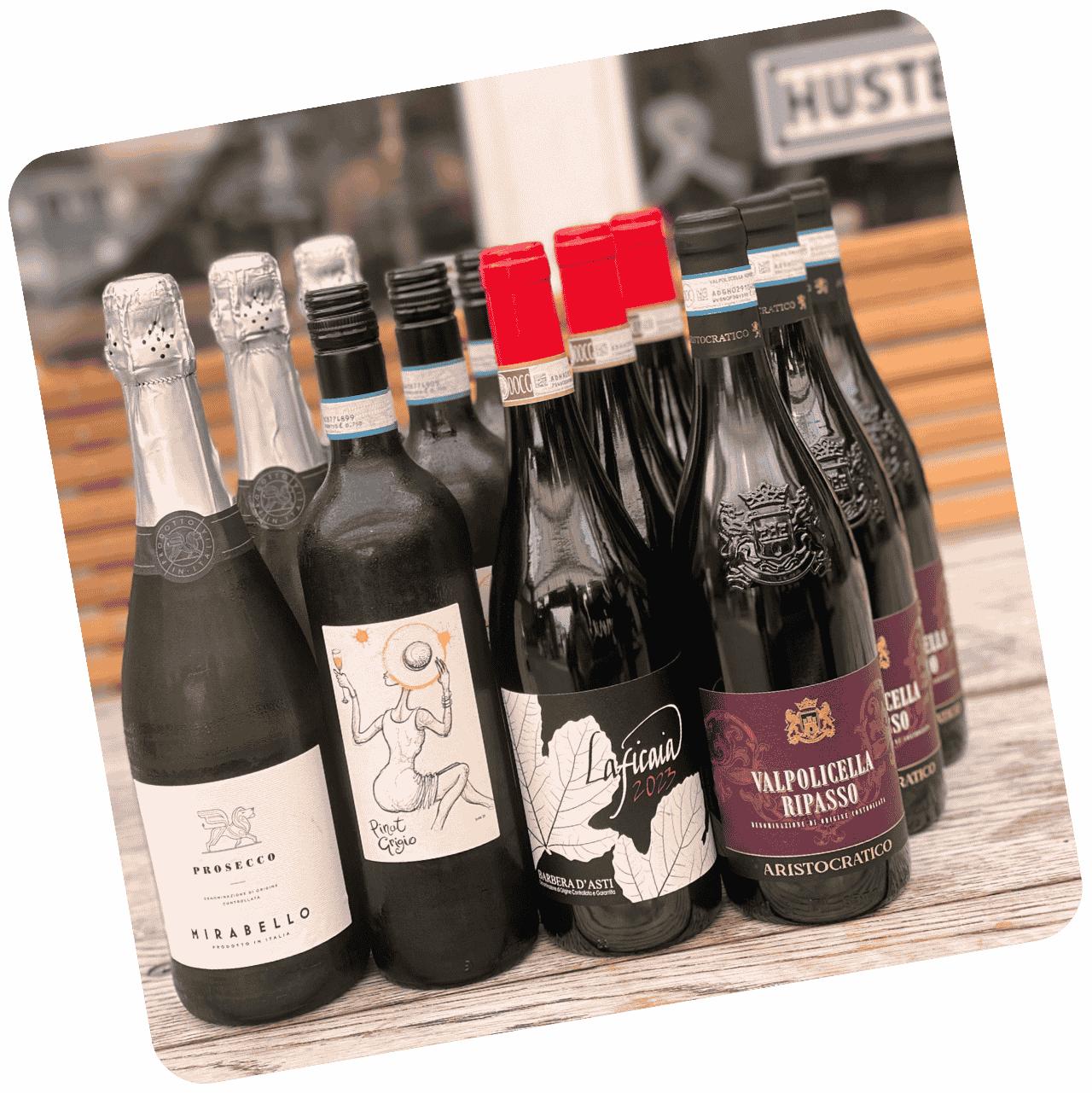 Smagekasse: 12 italienske ferievine