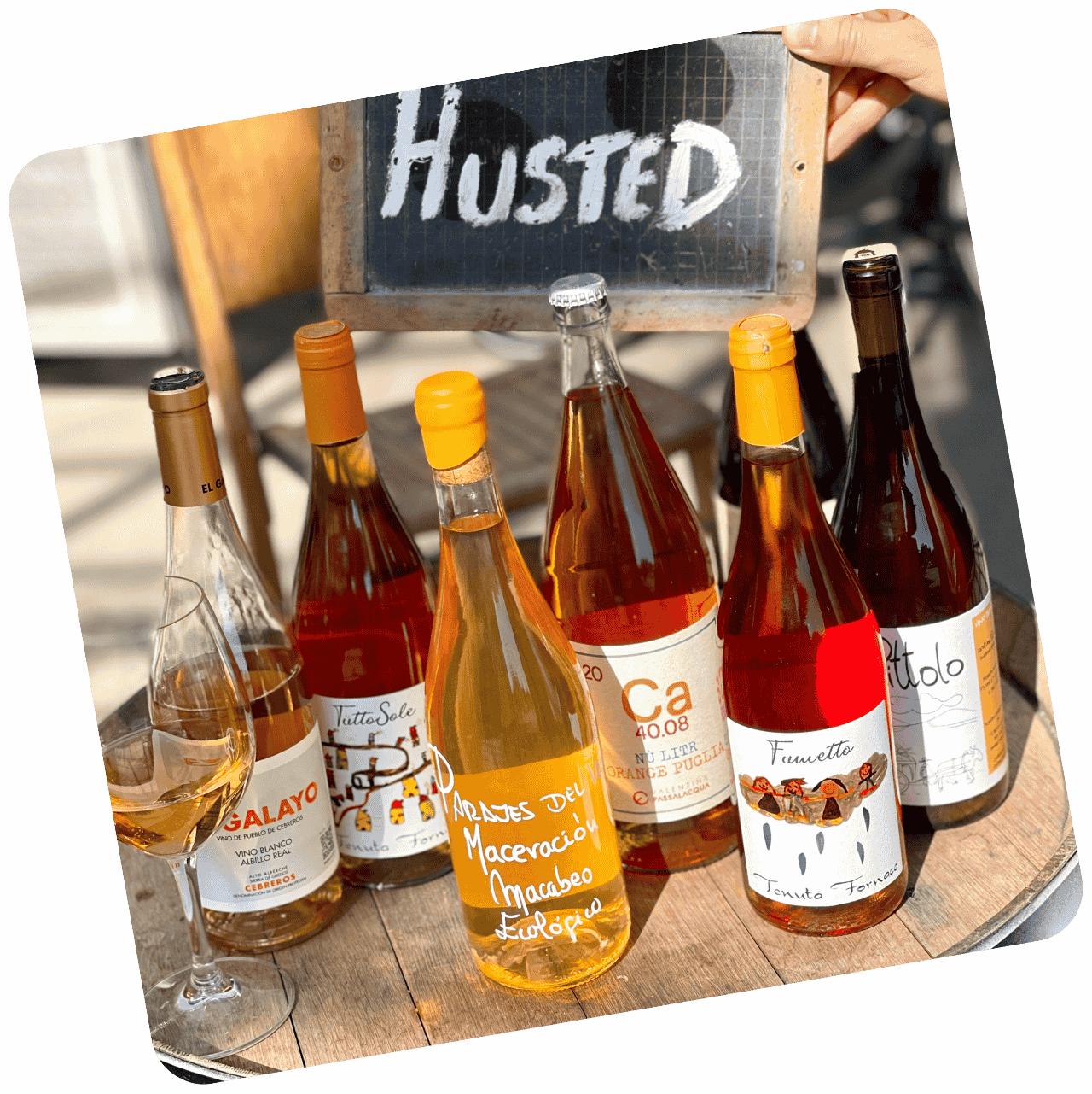 Smagekasse: 6 flasker orangevin