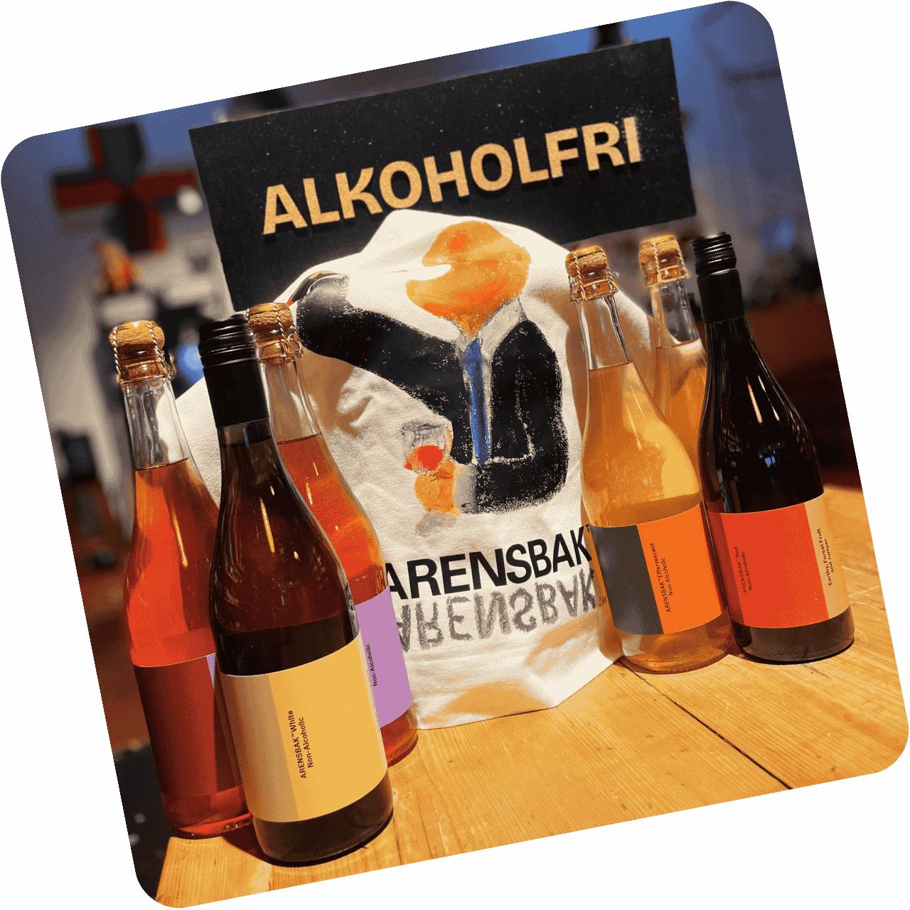 Smagekasse: 6 fl. Arensbak inkl. Tote Bag